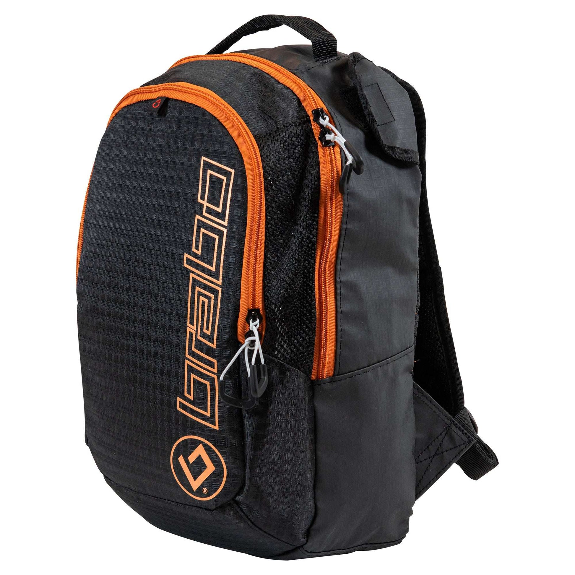BRABO Hockey Backpack Traditional - JNR - Black/Orange