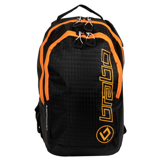 BRABO Hockey Backpack Traditional - JNR - Black/Orange