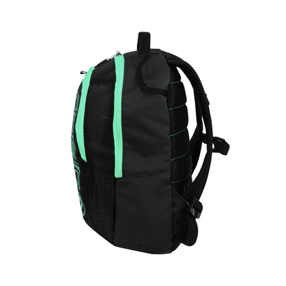 BRABO Hockey Backpack Traditional - JNR - Black/Mint