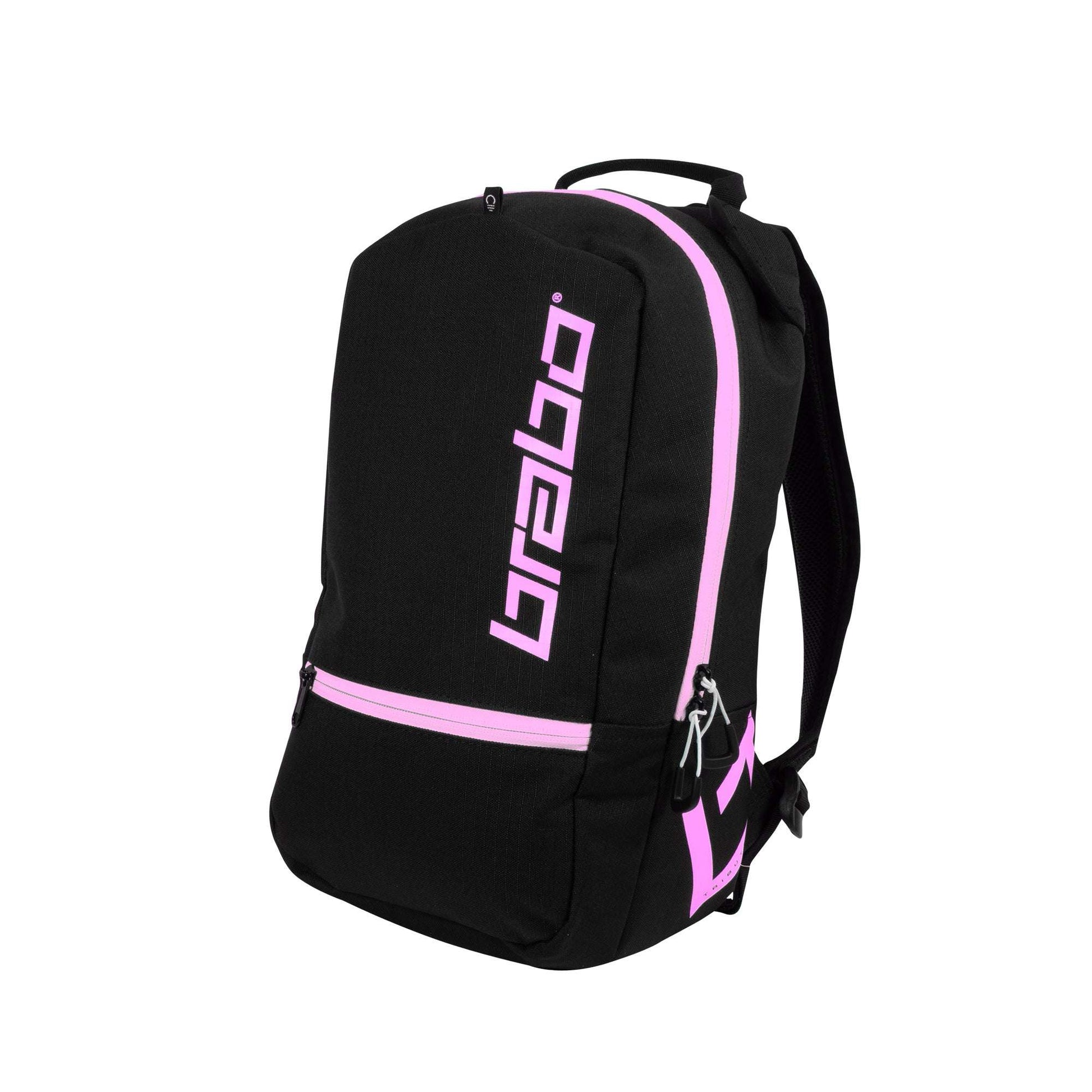 BRABO Hockey Backpack Tribute - JNR - Black/Pink