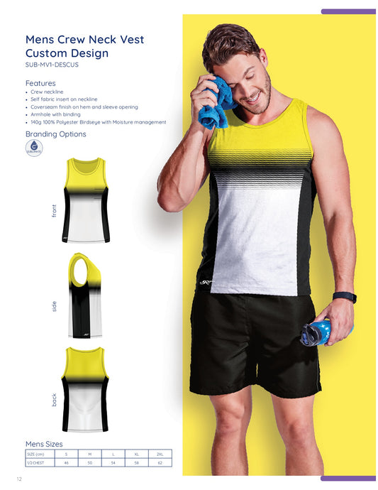 ATHLU Vest - Sublimated - SNR