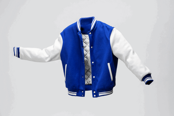 極美品　ADEAM　Varsity Jacket　42595　ネイビー　S Buy Superdry Blue/White College Varsity Patched Bomber Jacket from