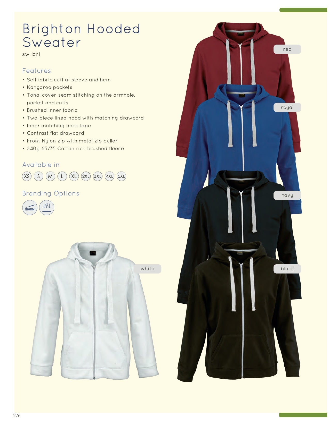 Brighton Hooded Sweater