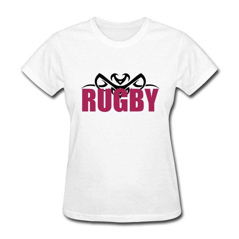 Printed T-Shirt with Quote - Rugby