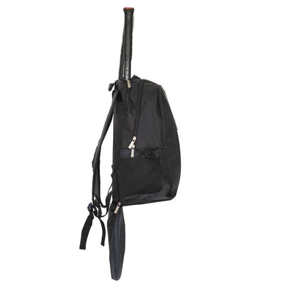 Dual Hockey/Tennis/Cricket Backpack - Black