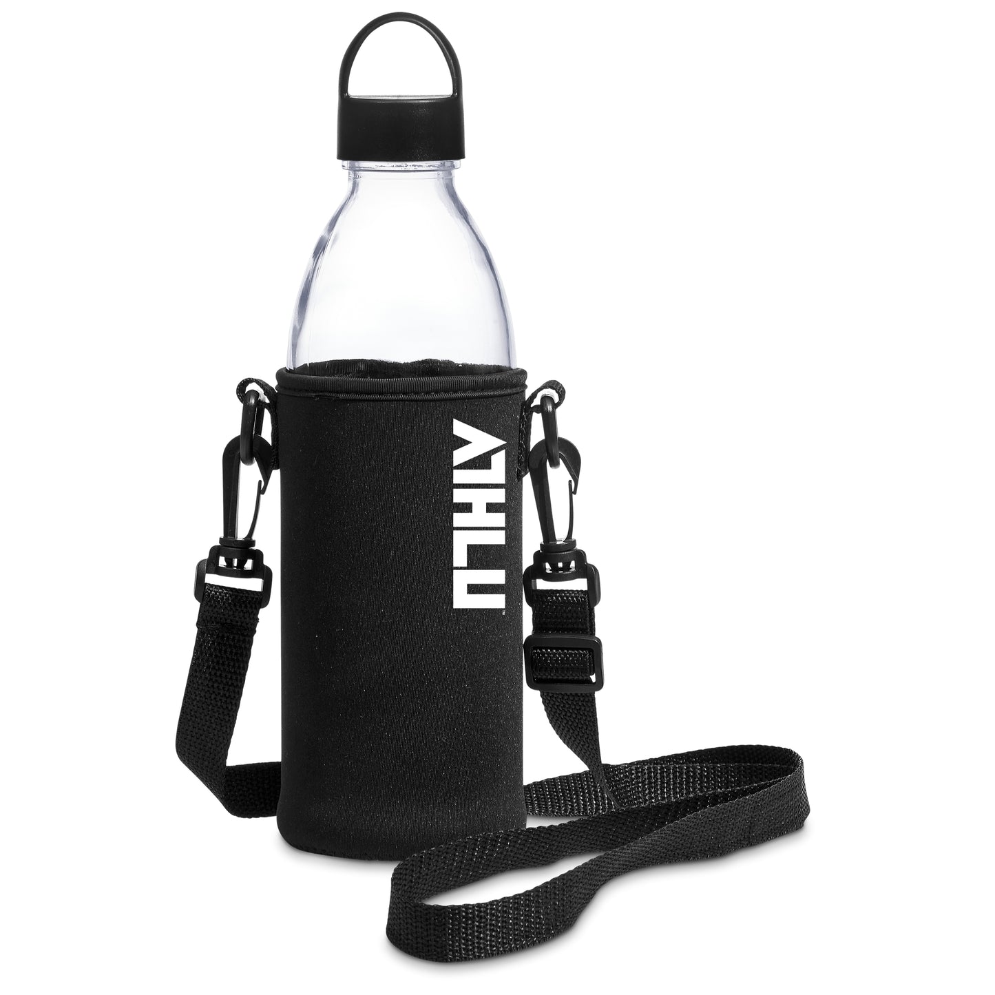 Kooshty Hands-Free Glass Water Bottle - 850ml