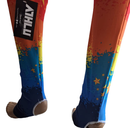 ATHLU Under Socks / Slocks - Rainbow