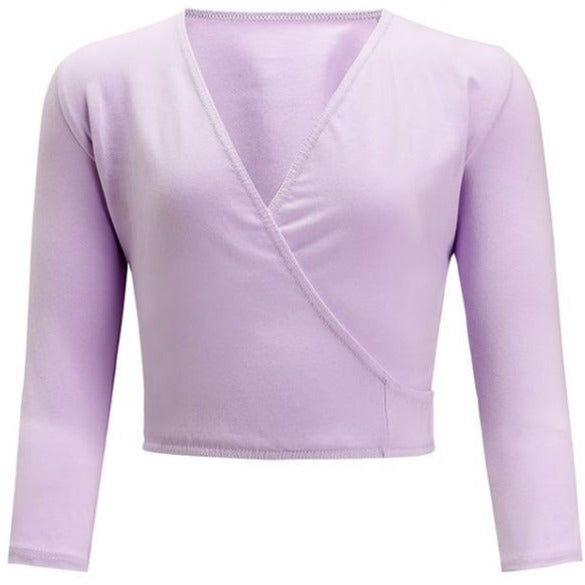 Ballet Crossover Top - Cotton Lycra - Various Colors