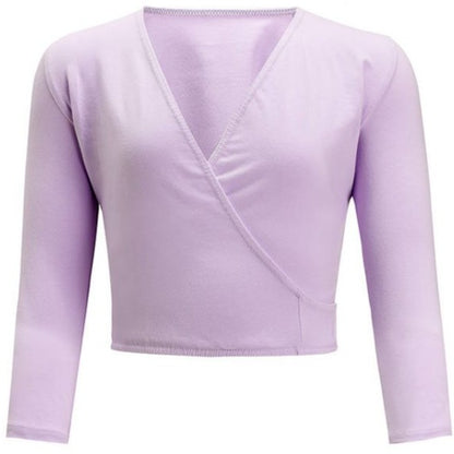 Ballet Crossover Top - Cotton Lycra - Various Colors