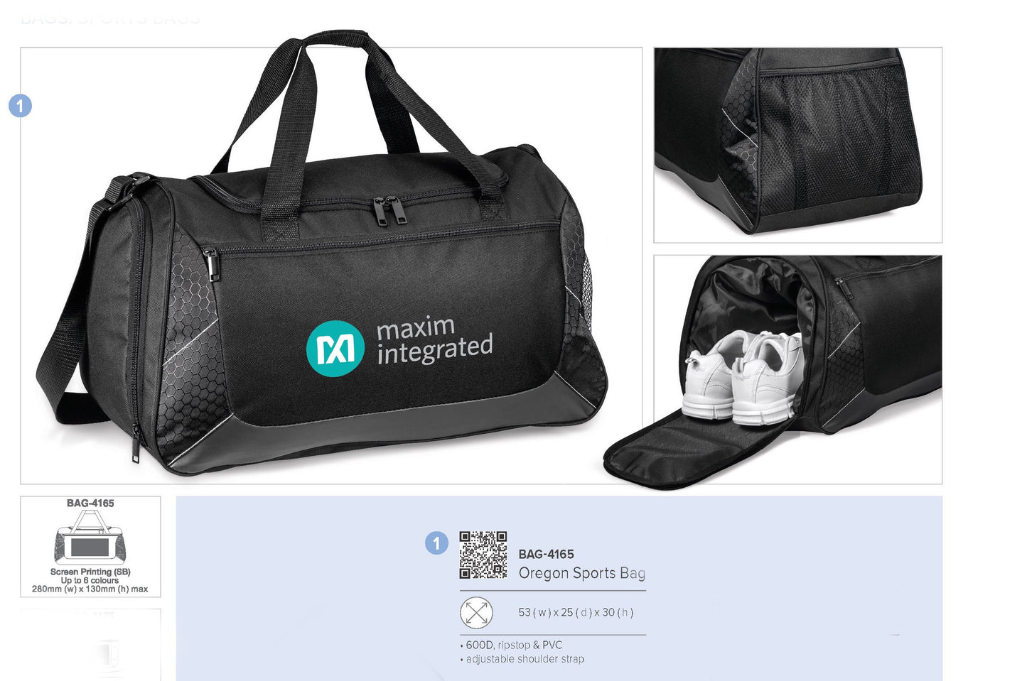 Oregon Sports Bag