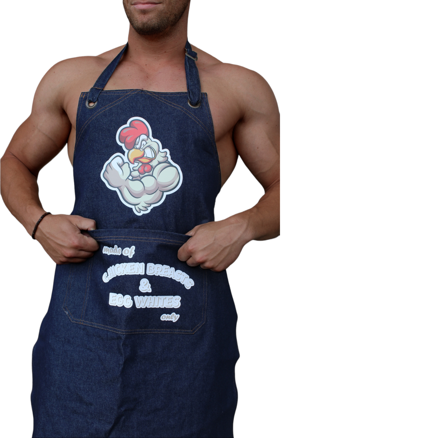 Apron Bib - Chicken Breast & Egg Whites
