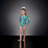 ATHLU Girls Long Sleeve Leotards - CrazyNeons