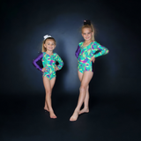 ATHLU Girls Long Sleeve Leotards - CrazyNeons