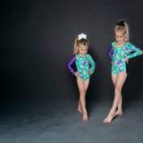 ATHLU Girls Long Sleeve Leotards - CrazyNeons