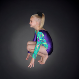 ATHLU Girls Long Sleeve Leotards - CrazyNeons
