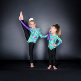 ATHLU Girls Long Sleeve Leotards - CrazyNeons