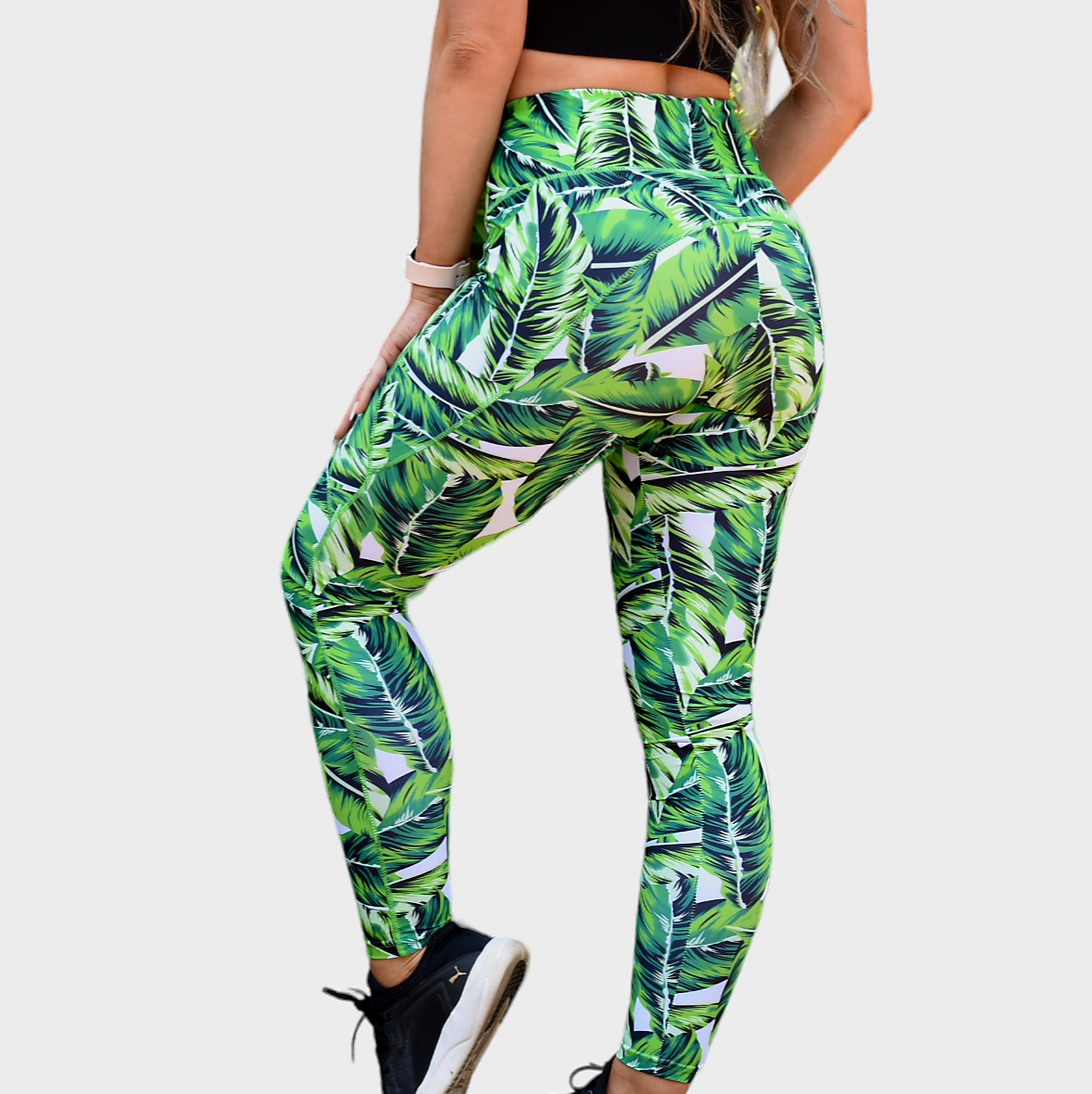 ATHLU Ladies Hustler Tights - Tropical