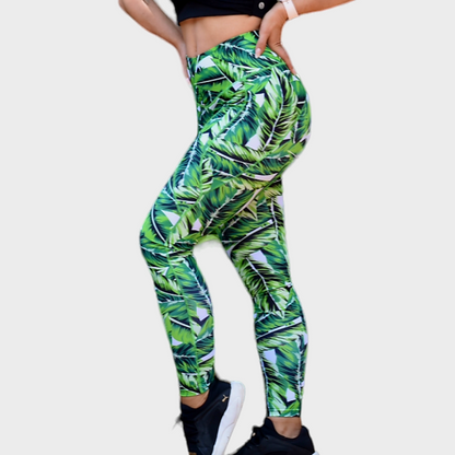 ATHLU Ladies Hustler Tights - Tropical