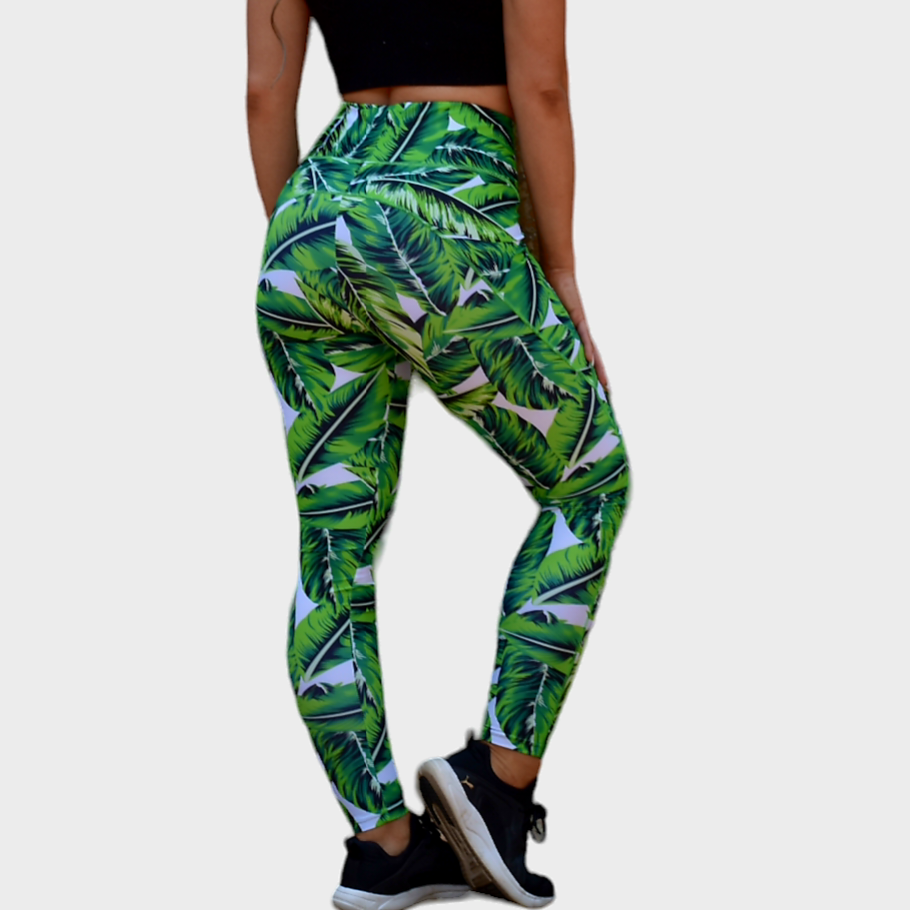 ATHLU Ladies Hustler Tights - Tropical