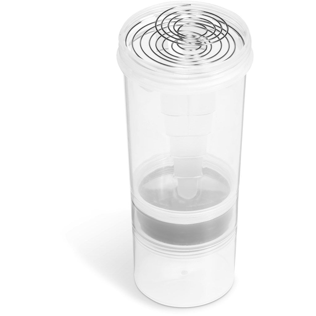 Protein Shaker with two bottom compartments