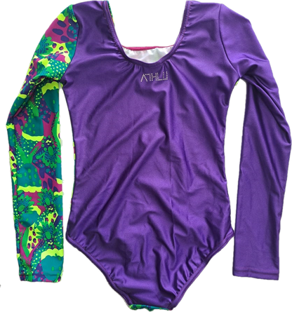 ATHLU Girls Long Sleeve Leotards - CrazyNeons