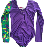 ATHLU Girls Long Sleeve Leotards - CrazyNeons