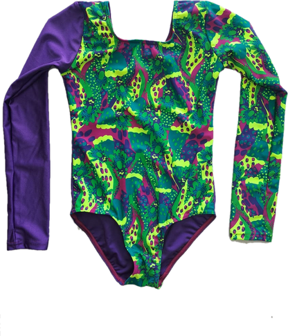 ATHLU Girls Long Sleeve Leotards - CrazyNeons
