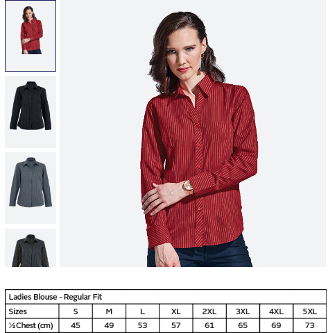 Quest Long Sleeve Blouse Ladies