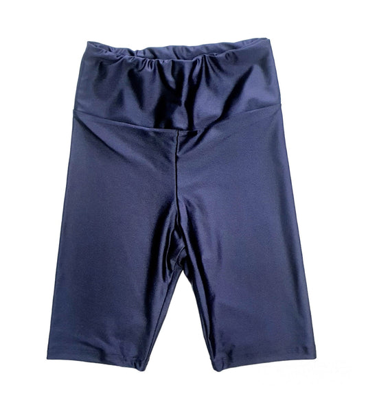 Ski-Pants - Above the Knee - High Waist - Navy
