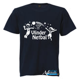 Printed T-Shirt with Quote Shortsleeve - Netball