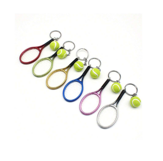 Tennis Racket Keyring