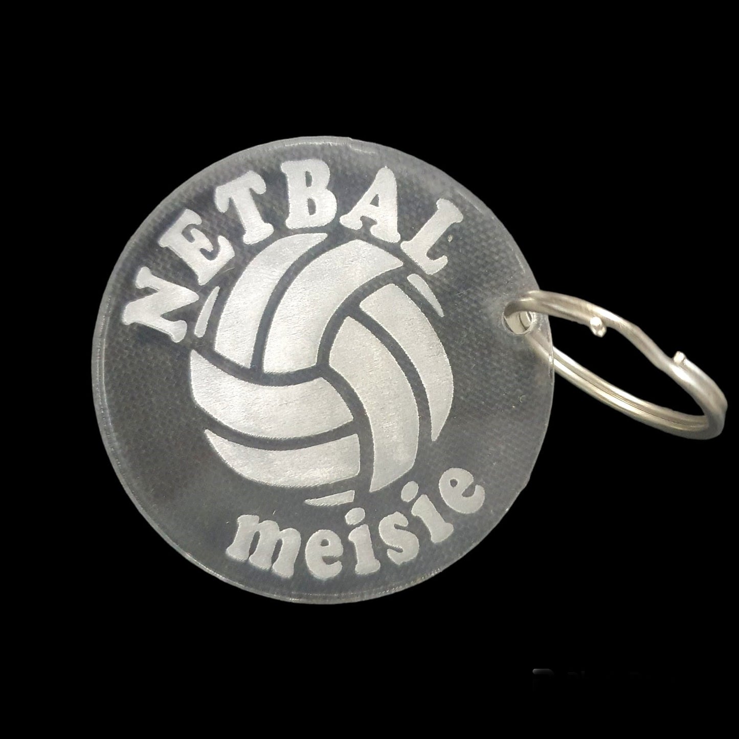 Netball Keyring (Netbal Meisie)
