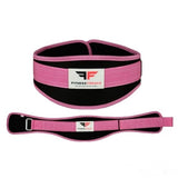 Fitness Freaks Neoprene Weight Training Belt - Pink