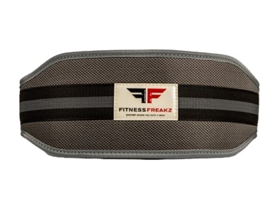 Fitness Freaks Neoprene Weight Training Belt - Grey
