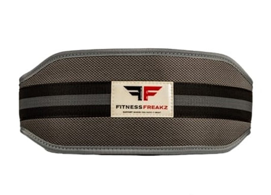 Fitness Freaks Neoprene Weight Training Belt - Grey
