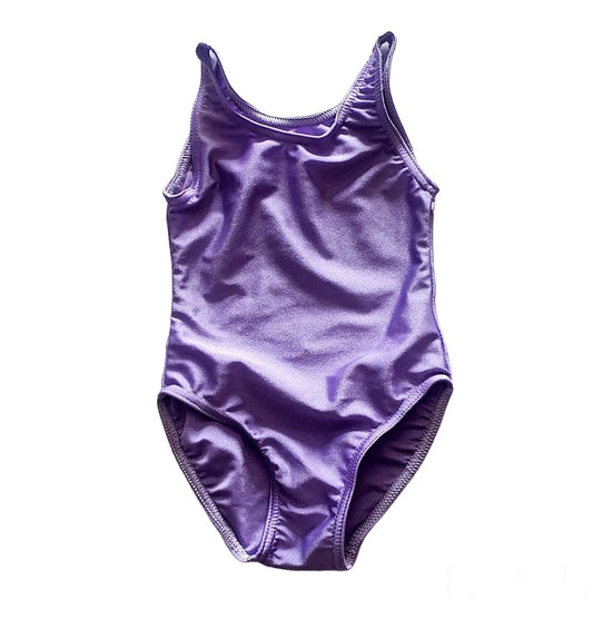 Leotard - Sleeveless - Purple