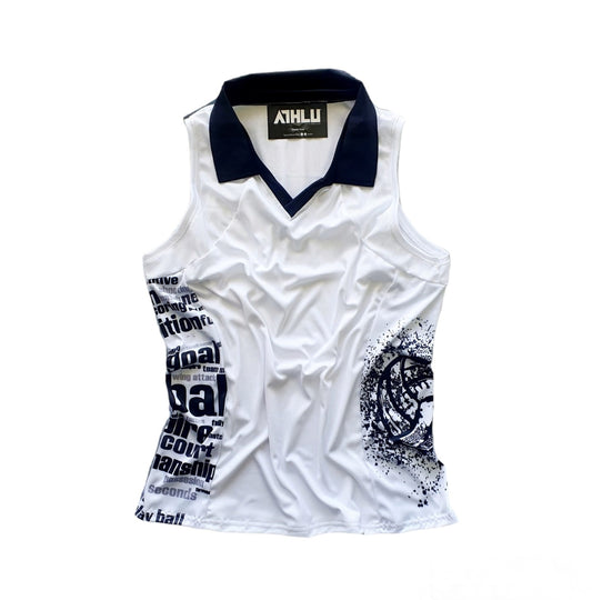 ATHLU Ladies Sleeveless Golfer - Partially Sublimated