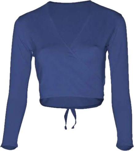 Ballet Crossover Top - Cotton Lycra - Various Colors
