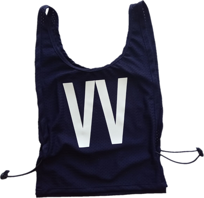 Netball Bibs - Set of 7 - With lettering - In Stock