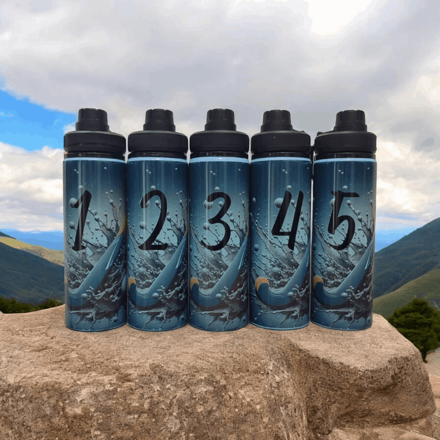 Steel Water Bottle Sublimated - 580ml