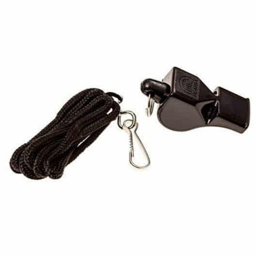Plastic Pro Whistle with Lanyard