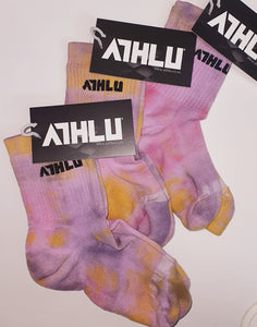 ATHLU Sport Cast Socks - Tie Dye