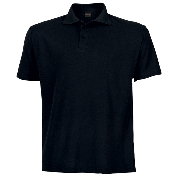 Barron Pique Knit Golfer - Black