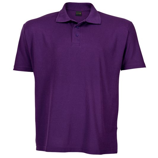 Barron Pique Knit Golfer - Purple