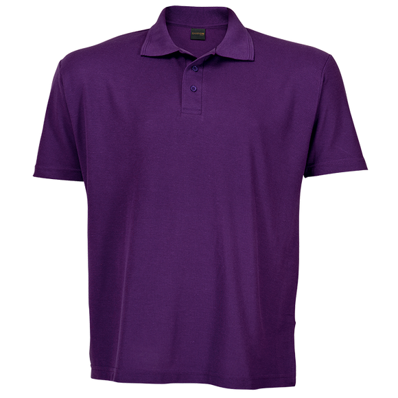 Barron Pique Knit Golfer - Purple