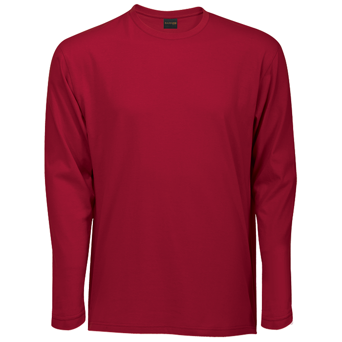 Crew Neck T-Shirts - Long Sleeve Adult - Various Colours