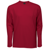 Crew Neck T-Shirts - Long Sleeve Adult - Various Colours