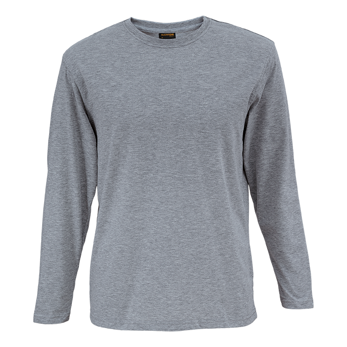 Crew Neck T-Shirts - Long Sleeve Adult - Various Colours