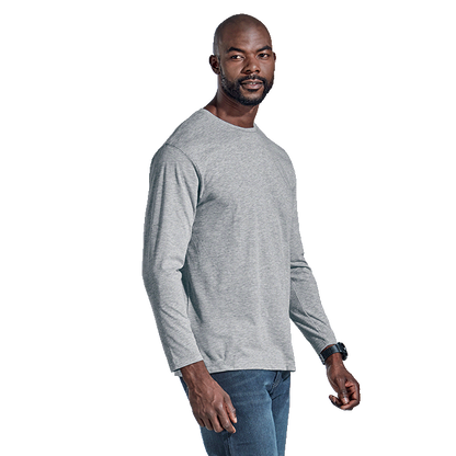 Crew Neck T-Shirts - Long Sleeve Adult - Various Colours
