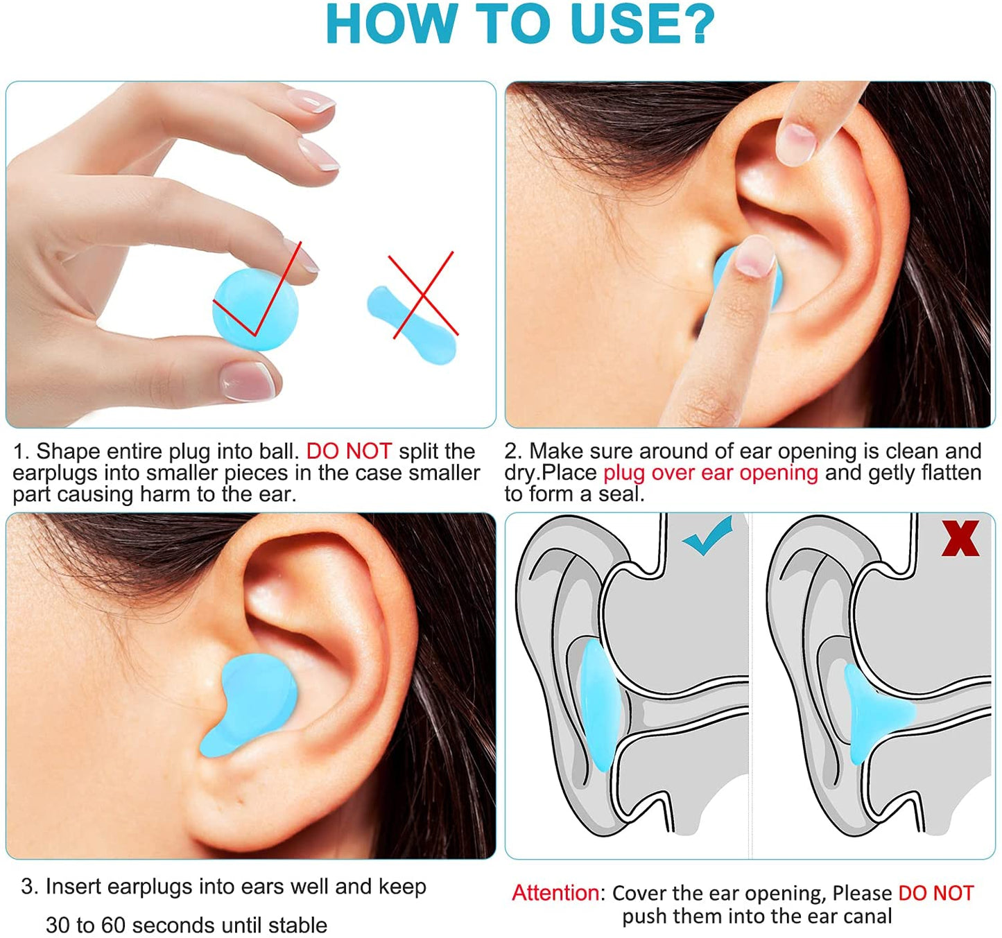 Silicone Ear Plugs